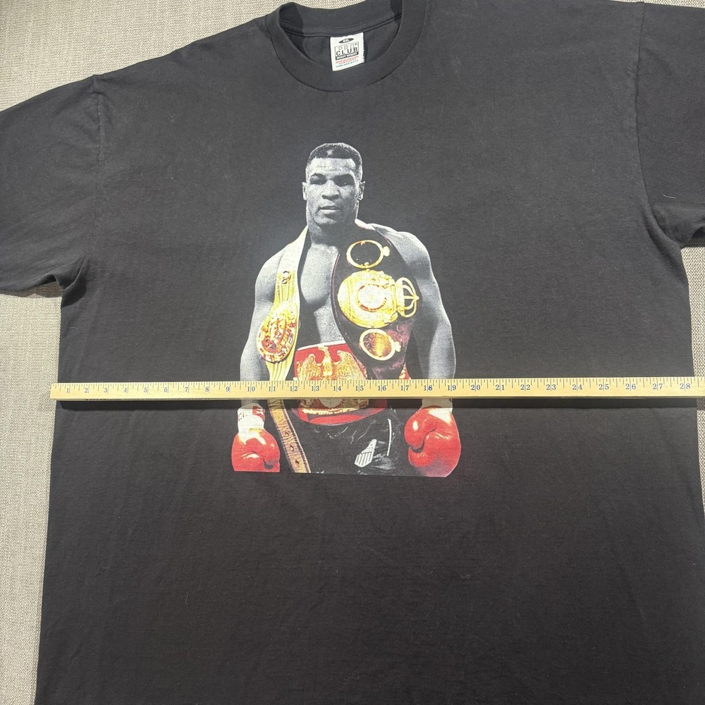 Pro Club Mike Tyson Shirt Mens 4XL Black Boxing Champion Belts Graphic Tee - Picture 5 of 7